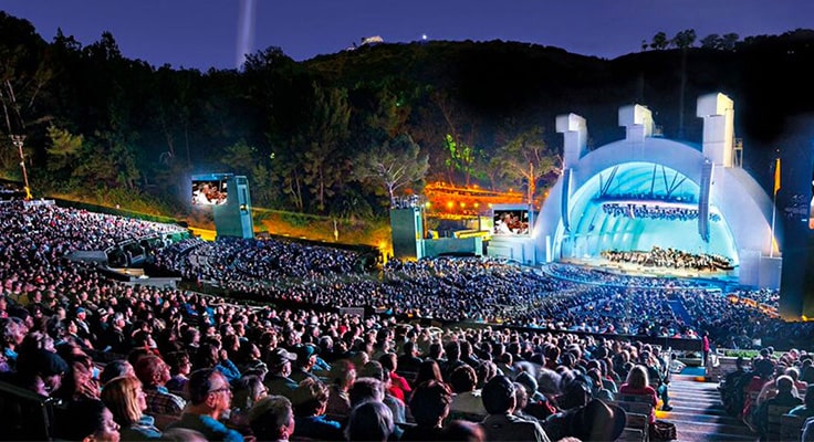 image of hollywood bowl for limo service page