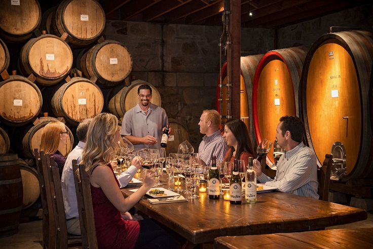 image is showing Wine Tasting Room in Sonoma, California