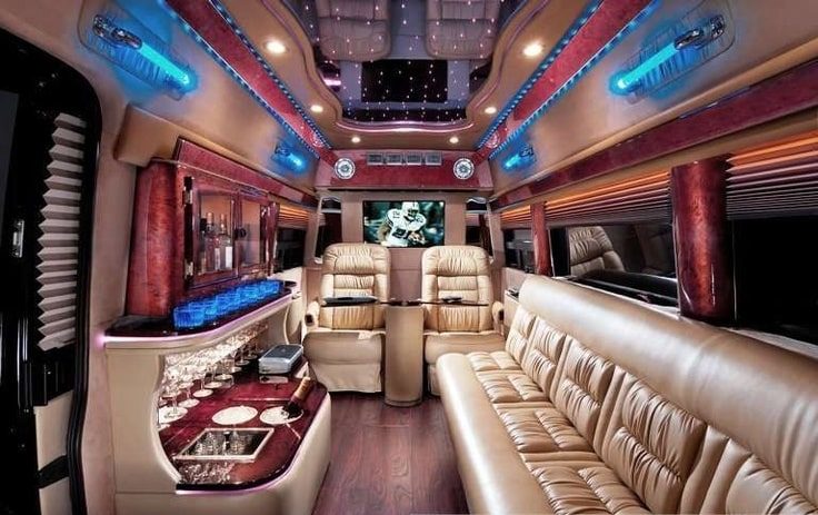 image is showing a party bus in San Francisco