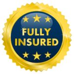 image is showing sign Fully Insured