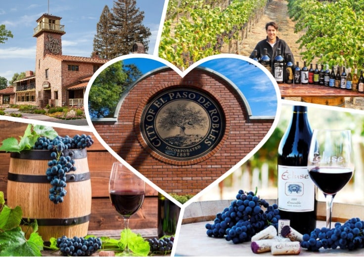 image is showing winery in Paso Robles, California