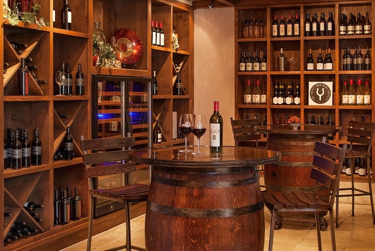 image is showing Wine Tasting Room in Santa Barbara, California