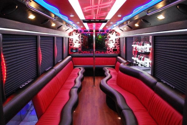 image is showing a party bus in Temecula