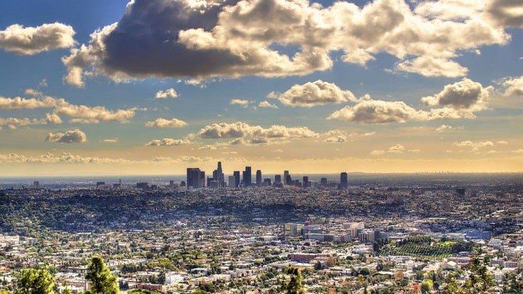 image is showing san fernando valley view