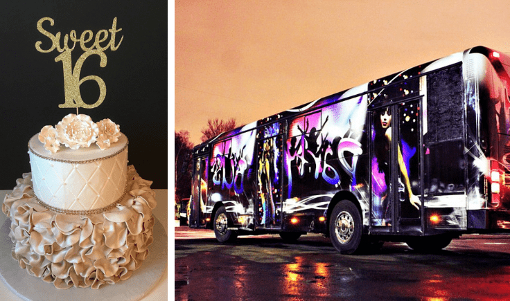 Best Party Bus Ideas For Sweet 16 | 5 Things To Do